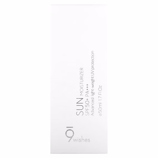 9Wishes, Sun Moisturizer, SPF 50+ PA+++, 1.7 fl oz (50 ml) - Image 3