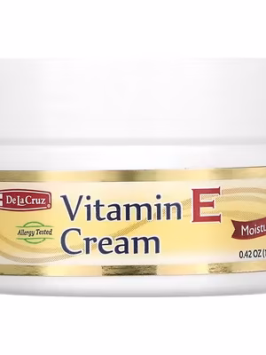De La Cruz, Vitamin E Cream, 0.42 oz (12 g)