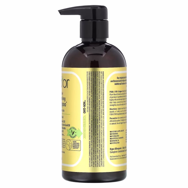 Pura D'or, Anti-Hair Thinning Biotin Shampoo, 16 fl oz (473 ml) - Image 3