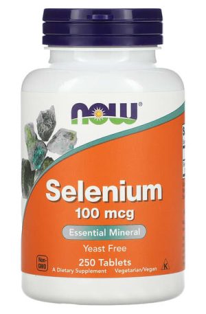 NOW Foods, Selenium, 100 mcg, 250 Tablets
