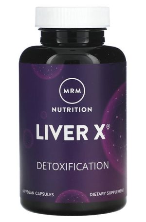 MRM Nutrition, Nutrition, Liver X, 60 Vegan Capsules