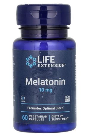 Life Extension, Melatonin, 10 mg, 60 Vegetarian Capsules