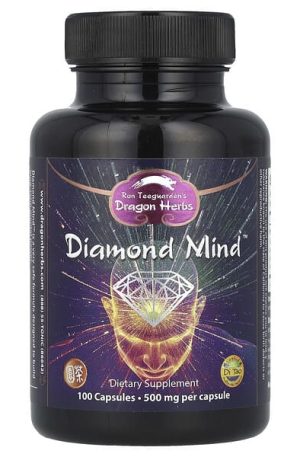 Dragon Herbs, Diamond Mind™, 500 mg, 100 Capsules