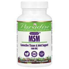 Paradise Herbs, MSM, 1,000 mg, 90 Vegetarian Capsules