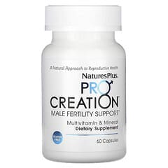 NaturesPlus, ProCreation, Male Fertility Support, 60 Capsules